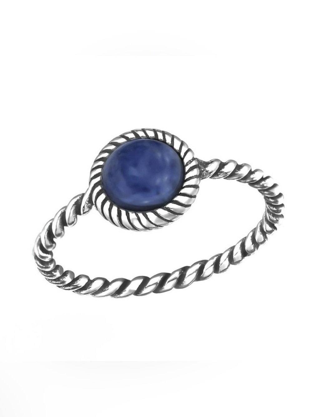 Lapis Lazuli Genuine 925 Sterling Silver Ring​